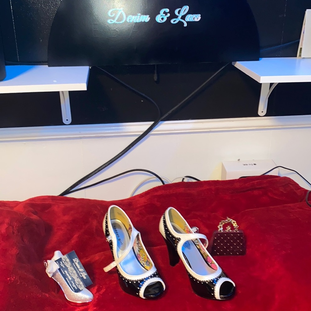 Madden girl open toe heels